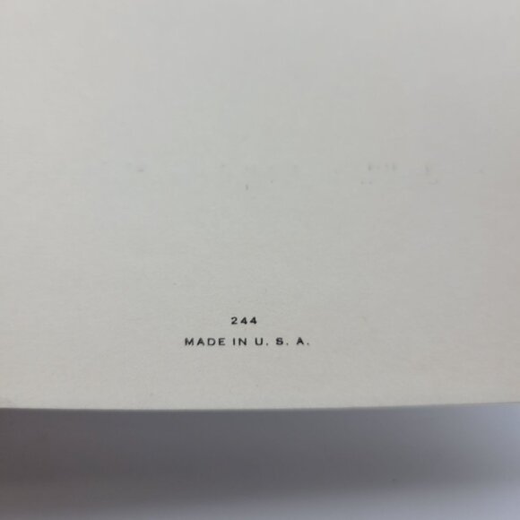 Vintage Yuletide Greetings Christmas Card With Winter Scene & Red Bow - Picture 6 of 7